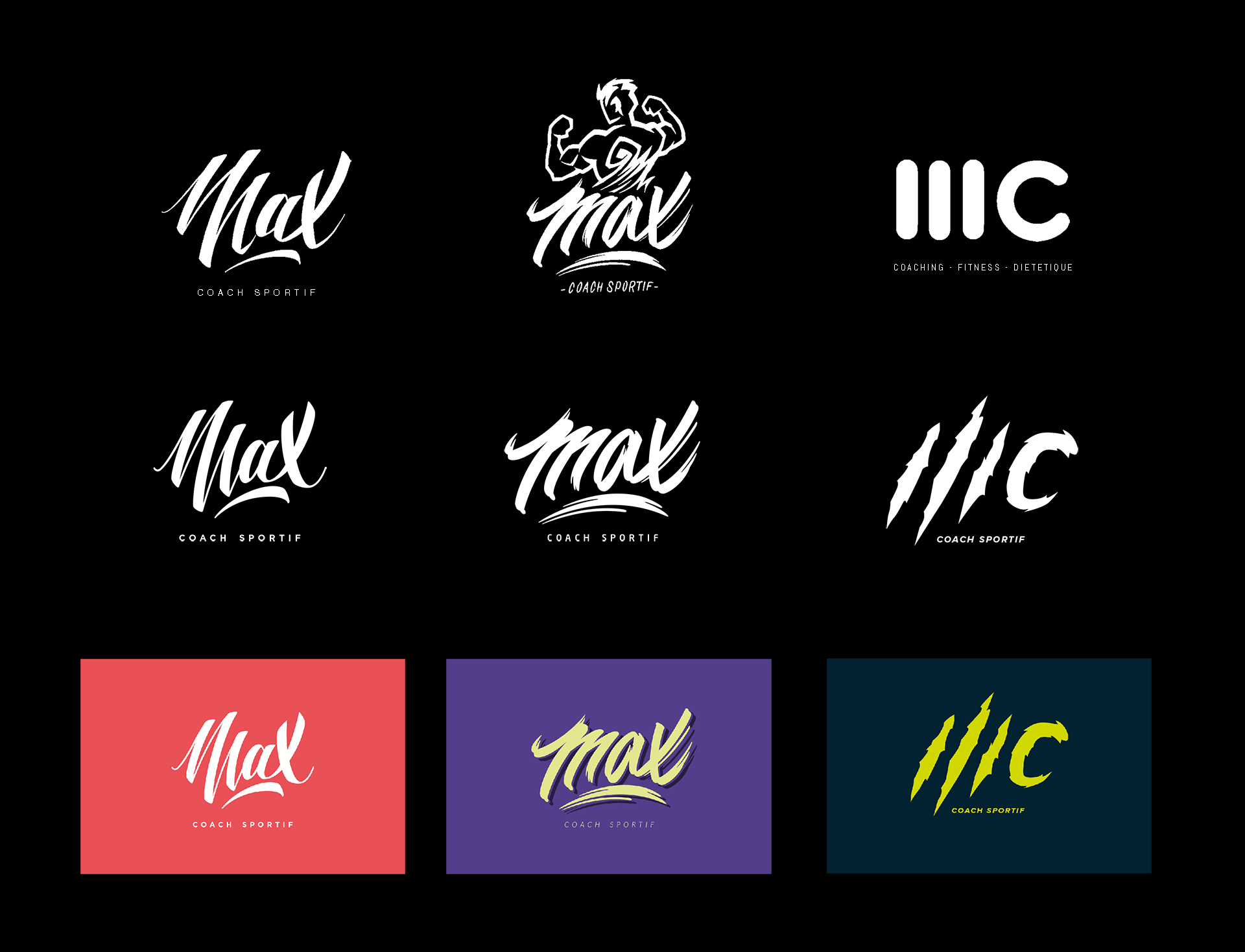 selection de logo Max