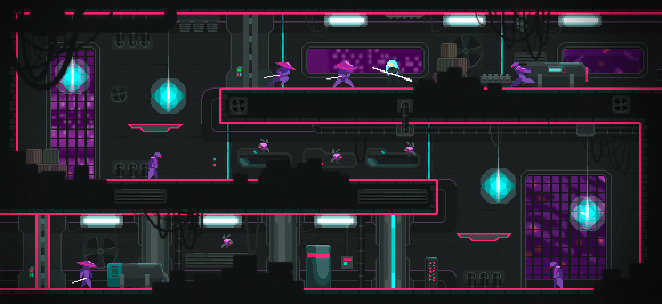 Kinari inside the temple