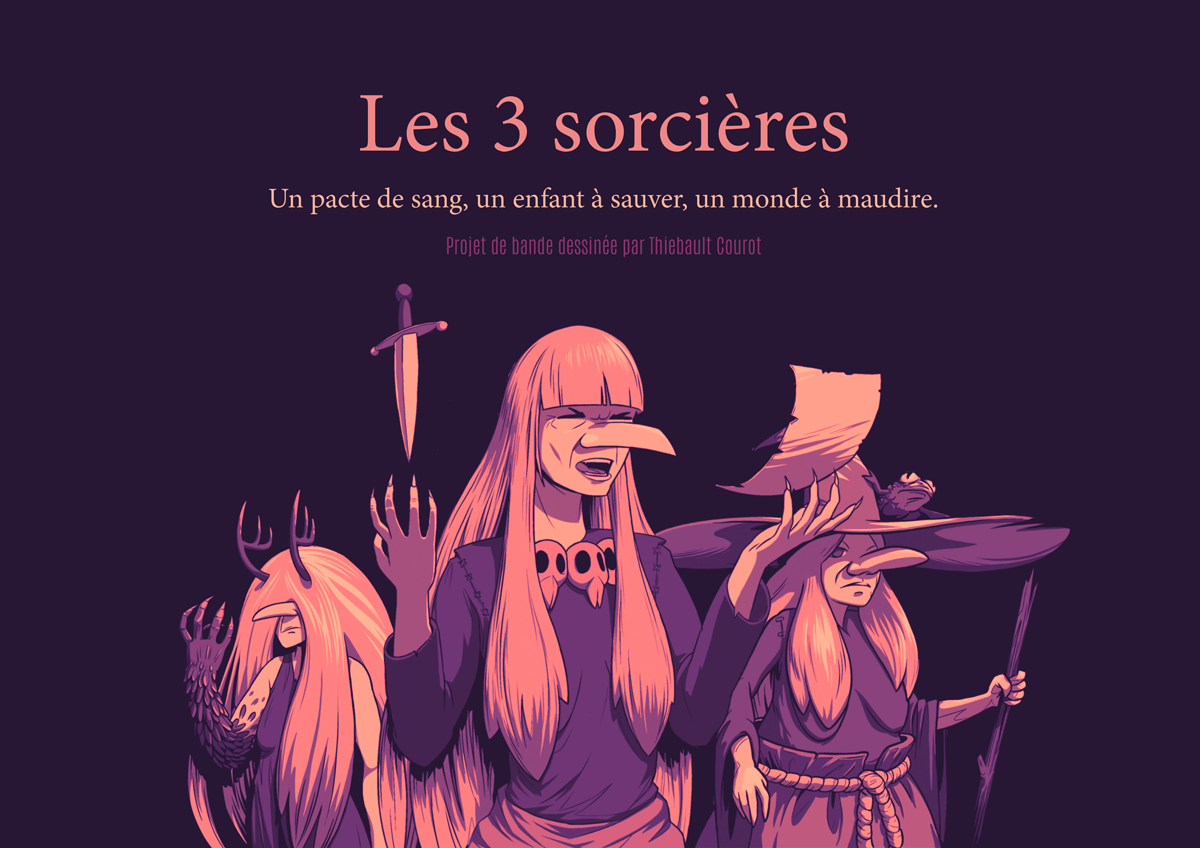 Les trois sorcières cover