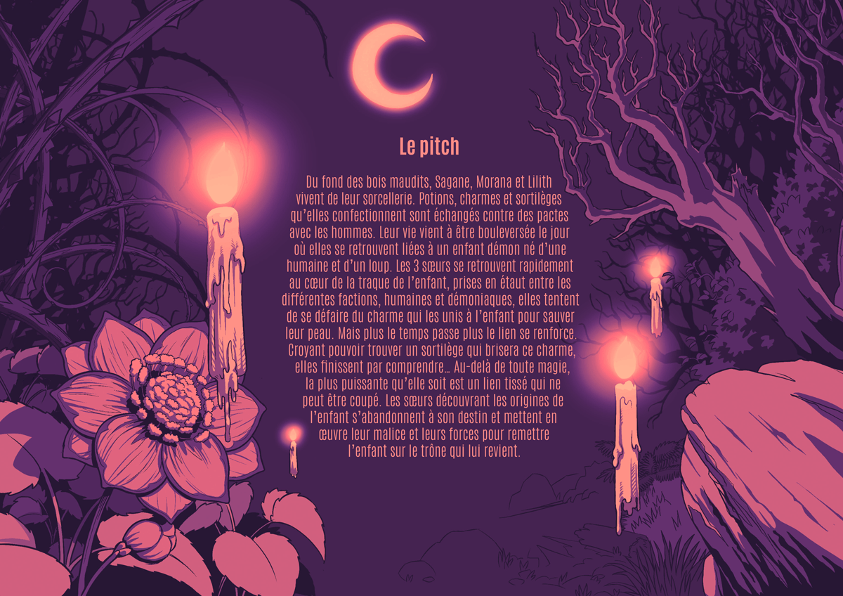 Les trois sorcières pitch