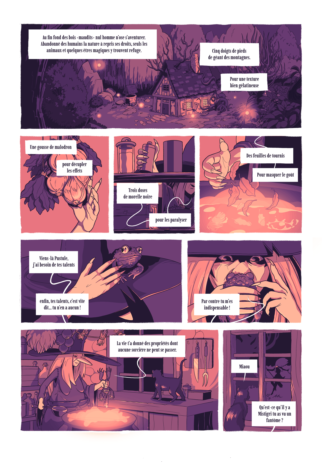 Les trois sorcières page 01