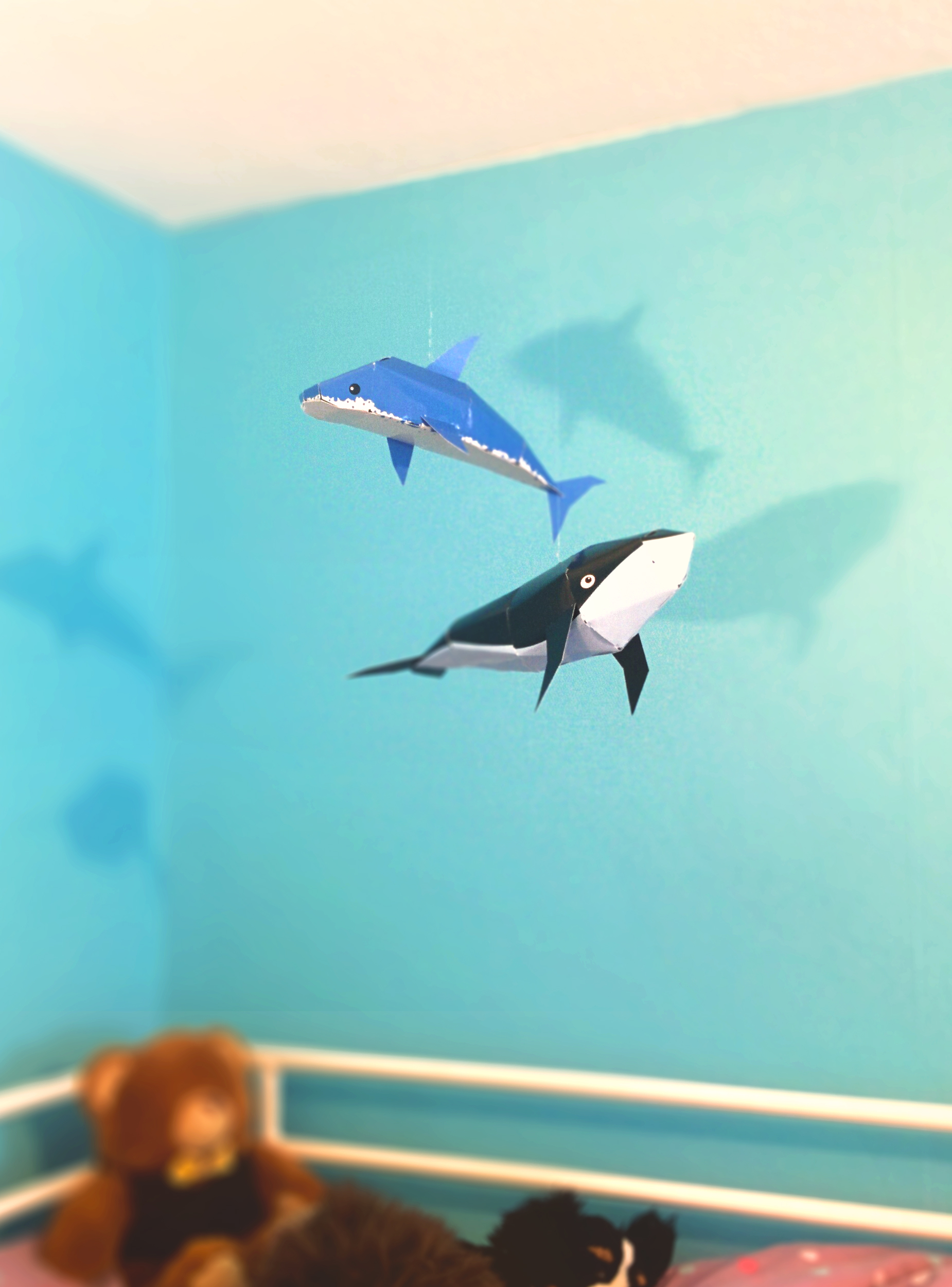 Installation "Shark" and "Wahle"