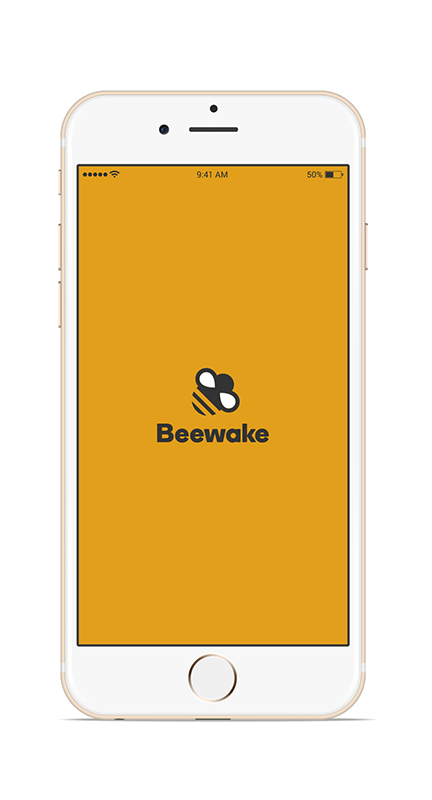 Splash screen application Beewake