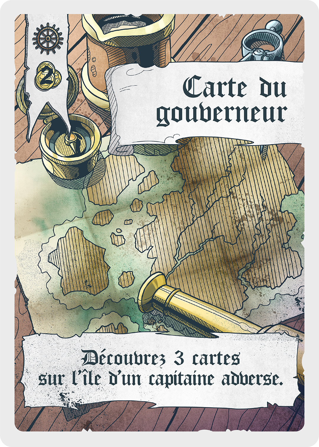 Carte du gouverneur