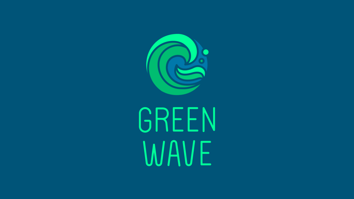 Green wave brand identity preview