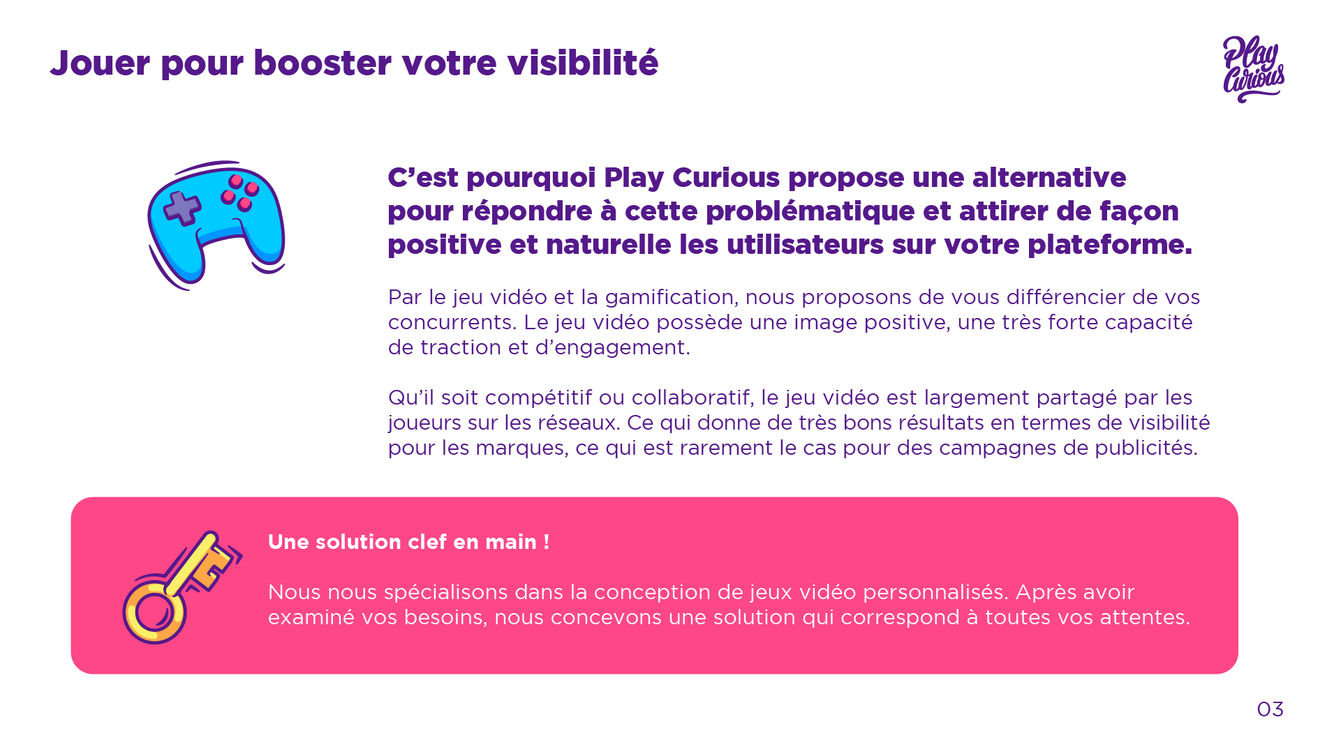 Présentation pdf d'un des services de Play Curious P03