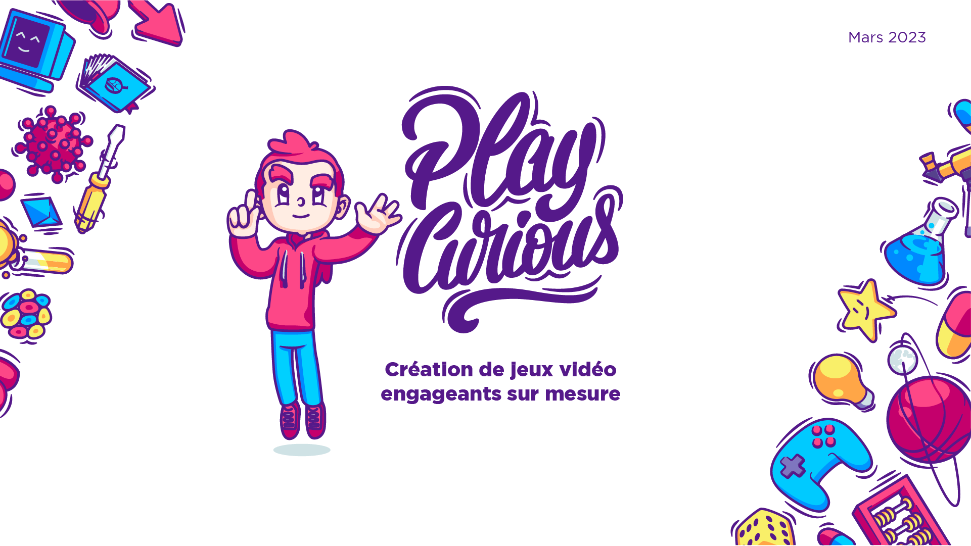 Presentation Play Curious couverture