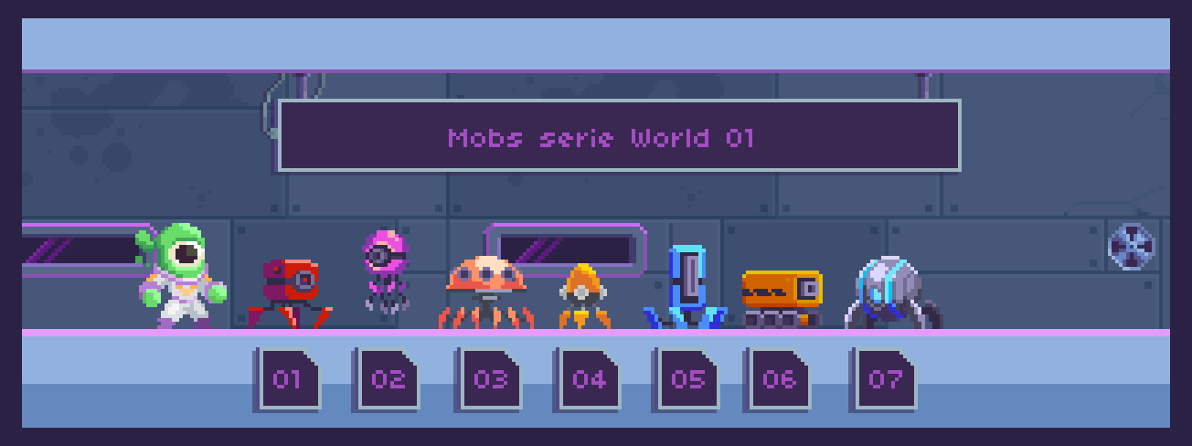 Mobs serie World 01