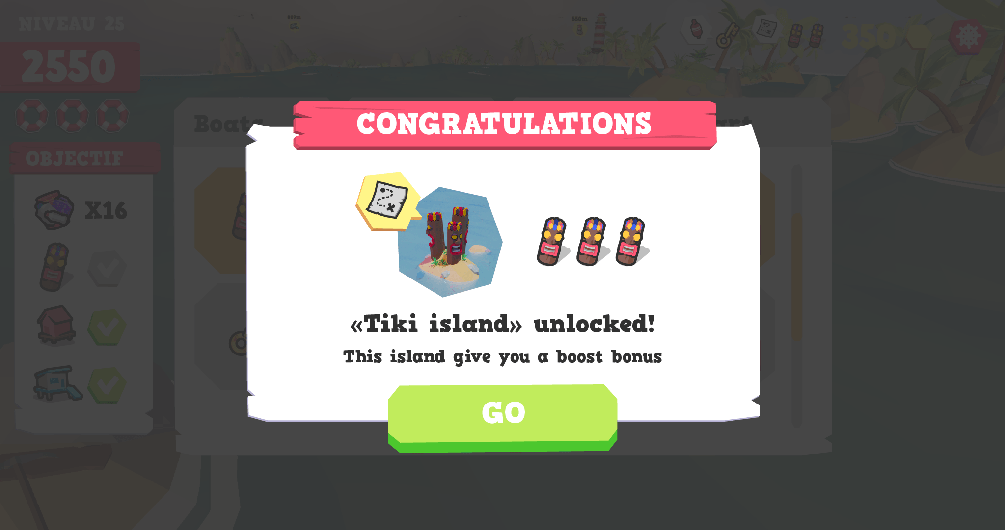 Sea Rescue interface