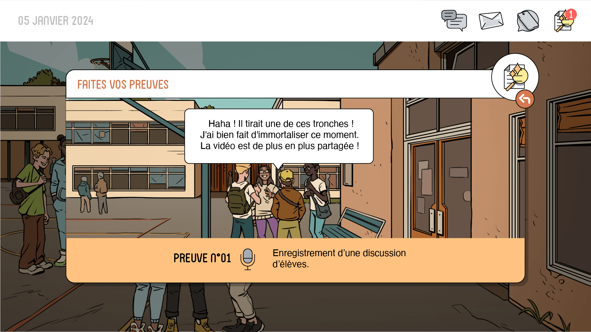 Enregistrement audio Cyber enquête