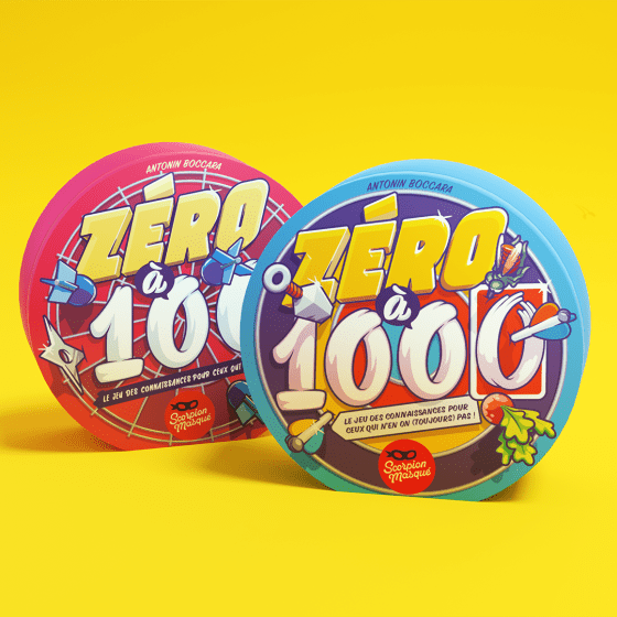 Covers Zéro à 100 et Zéro à 1000